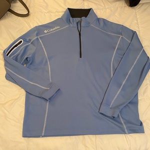 Men’s Columbia golf quarter zip L